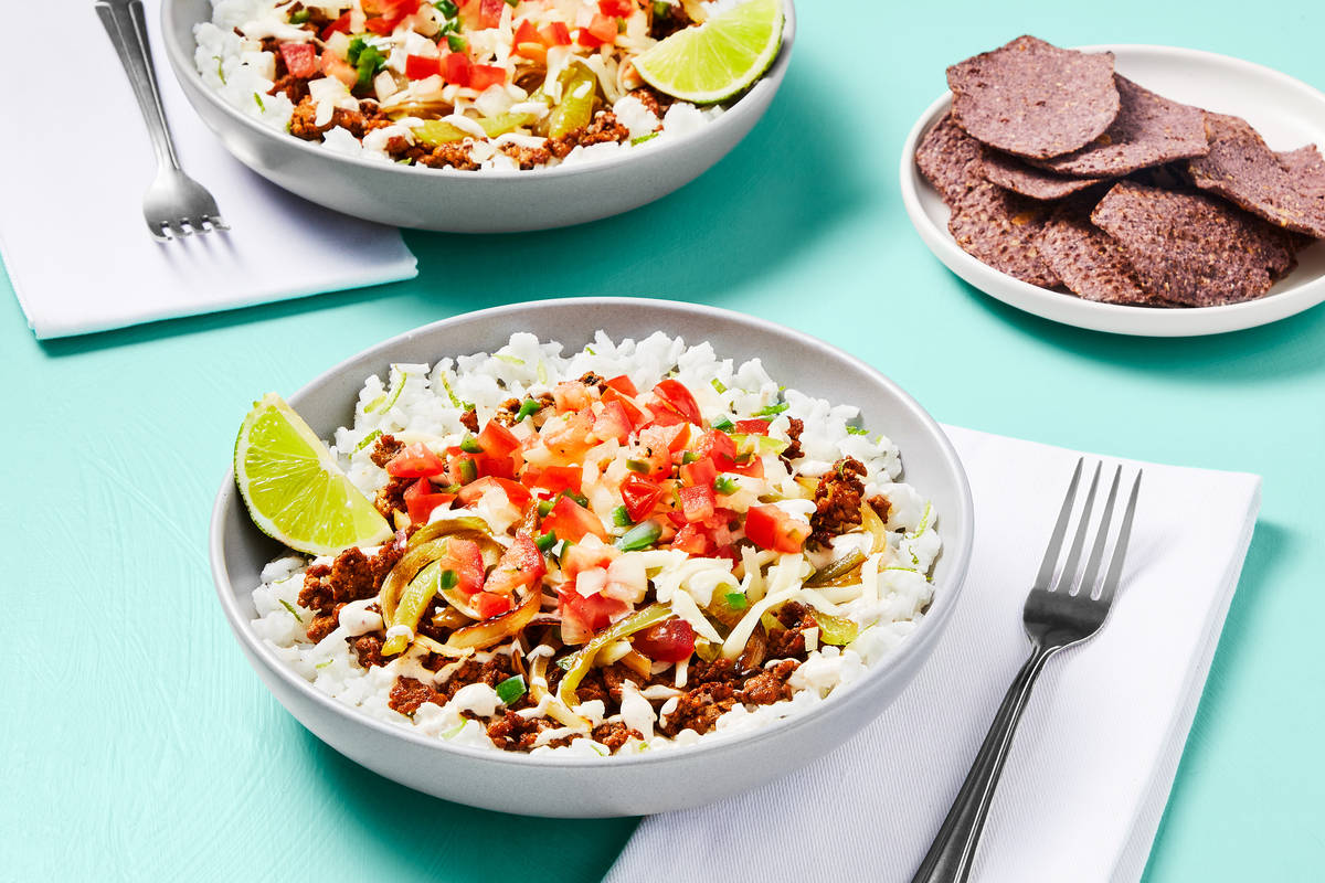 Chicken Fajita Bowls