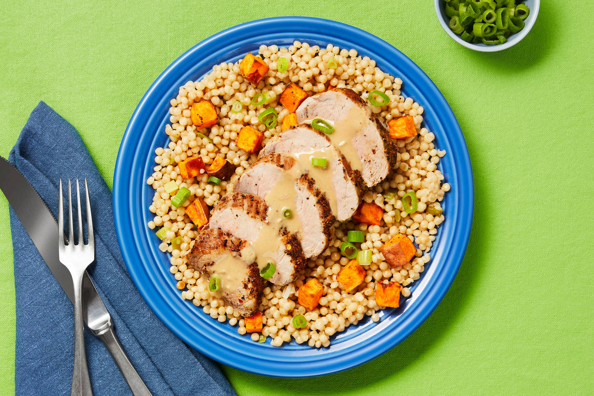 Pork Tenderloin with Creamy Pan Sauce