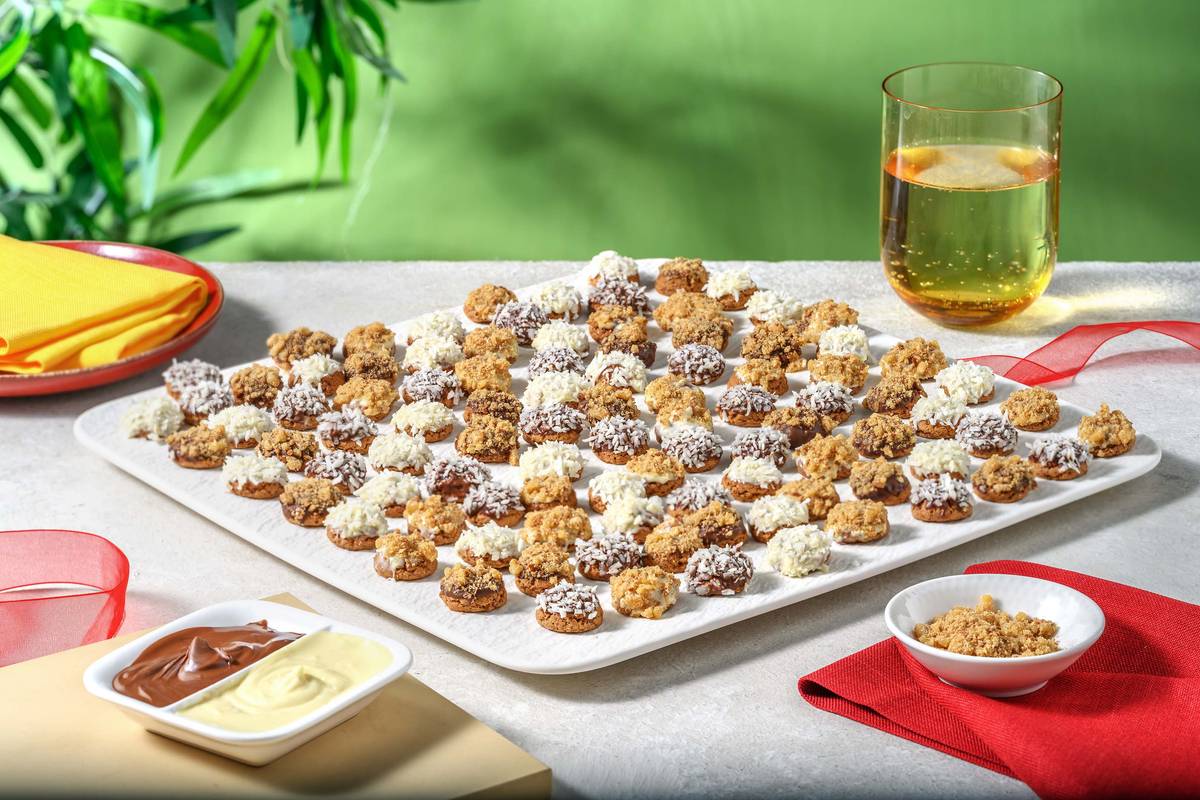 Bakbox | Kruidnotenfestijn met choco, kokos en stroopwafel