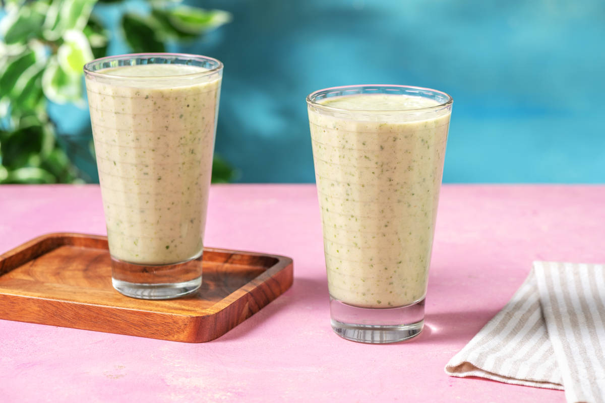 Smoothie tropical ananas-banane