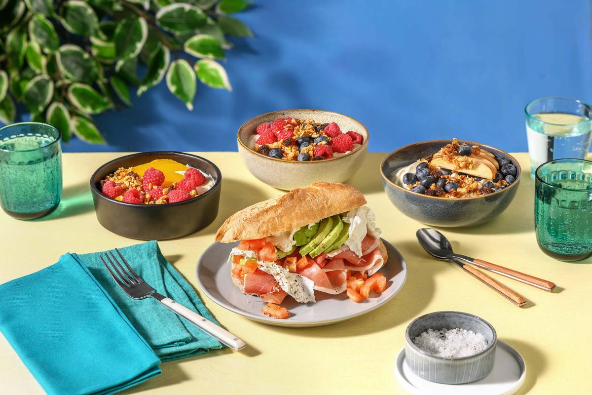 Box Petit-déj & recette gourmande pour le weekend