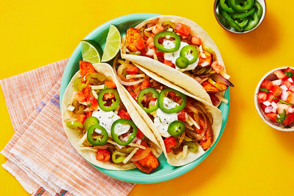 Turkey & Sweet Potato Fajitas