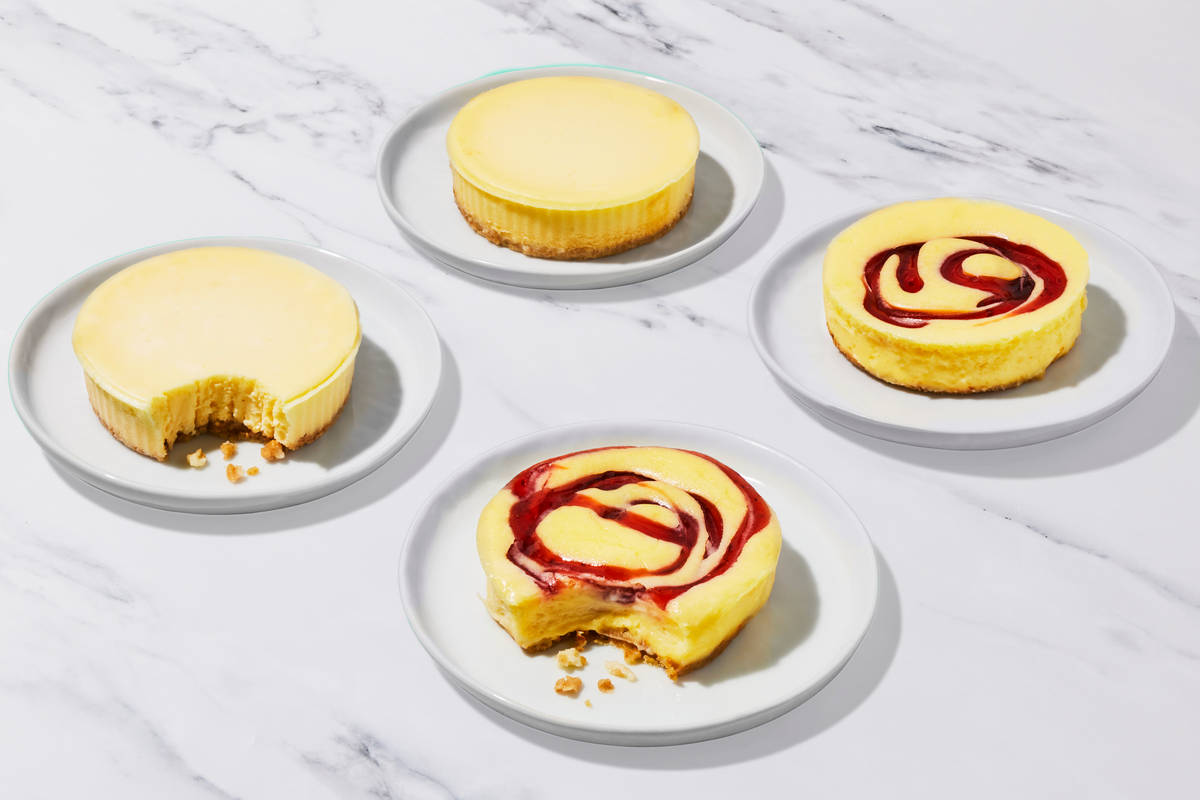 Vanilla Delight + White Chocolate Raspberry Swirl Cheesecake Pack