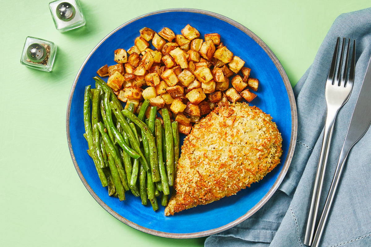 Presto Pesto Panko Chicken