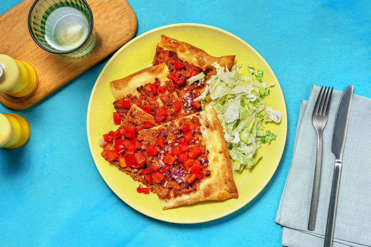 Flammkuchen Lahmacun-Style