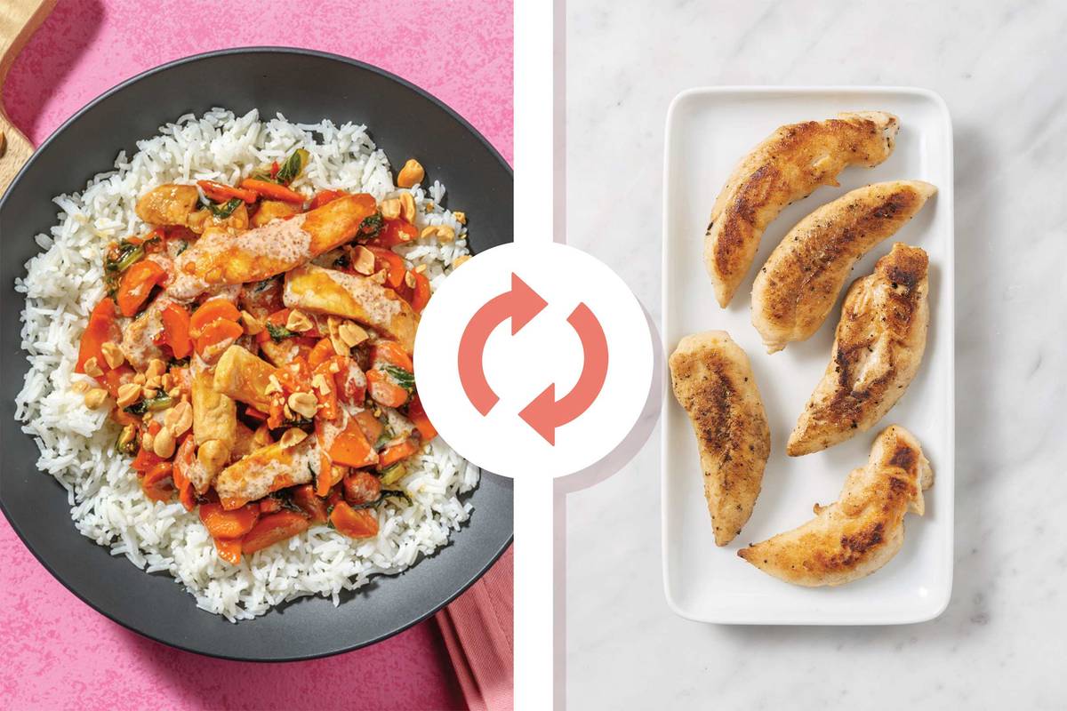 Southeast Asian Chicken Rice Bowl