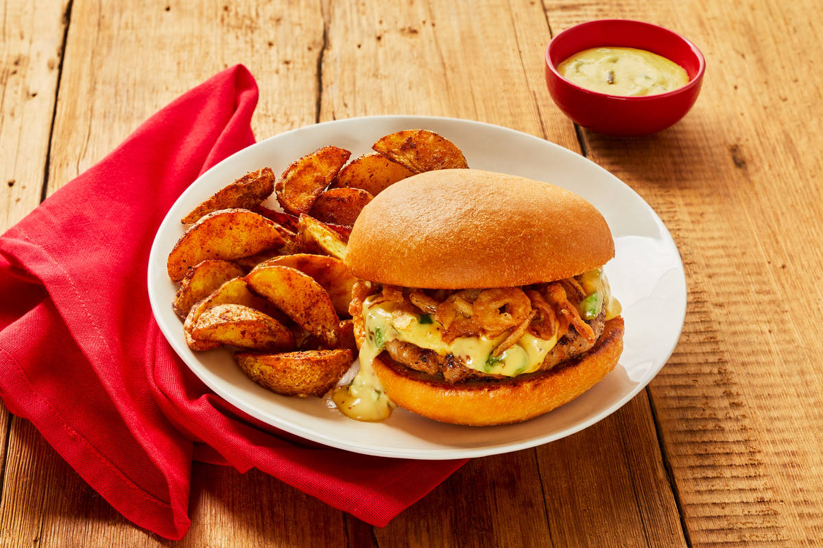 Nacho Beef Burgers