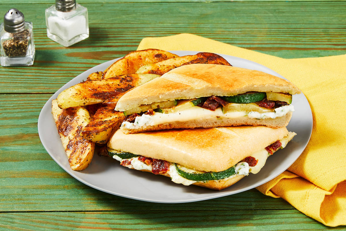 Chicken, Mozz & Sun-Dried Tomato Panini