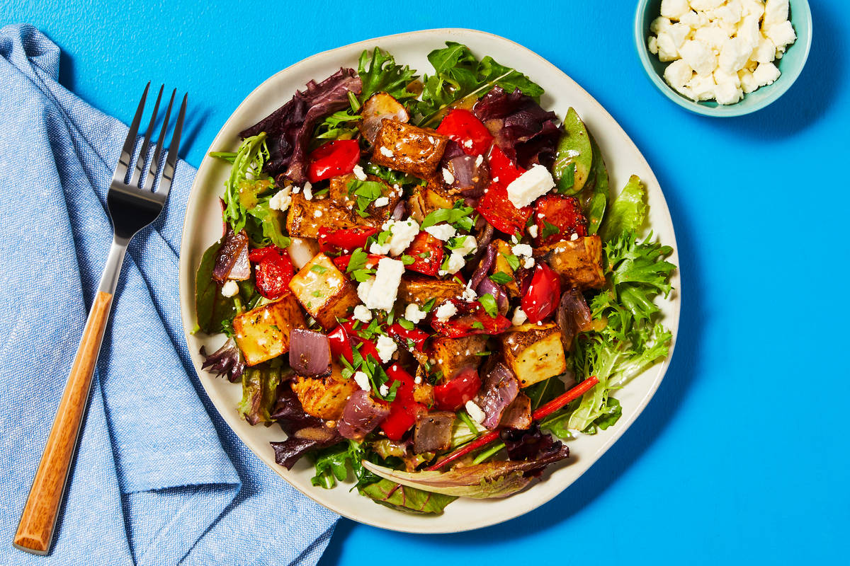 Chicken & Roasted Vegetable Salad