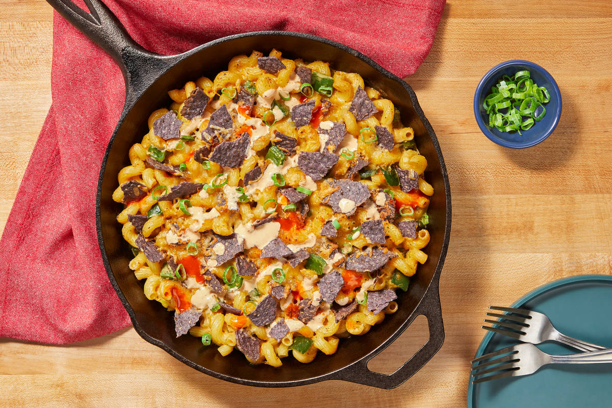 Epic Nacho Chicken Mac ’n’ Cheese