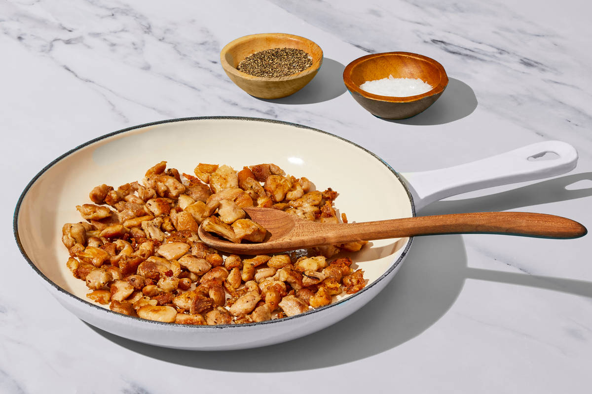 Diced Boneless, Skinless Chicken Thighs