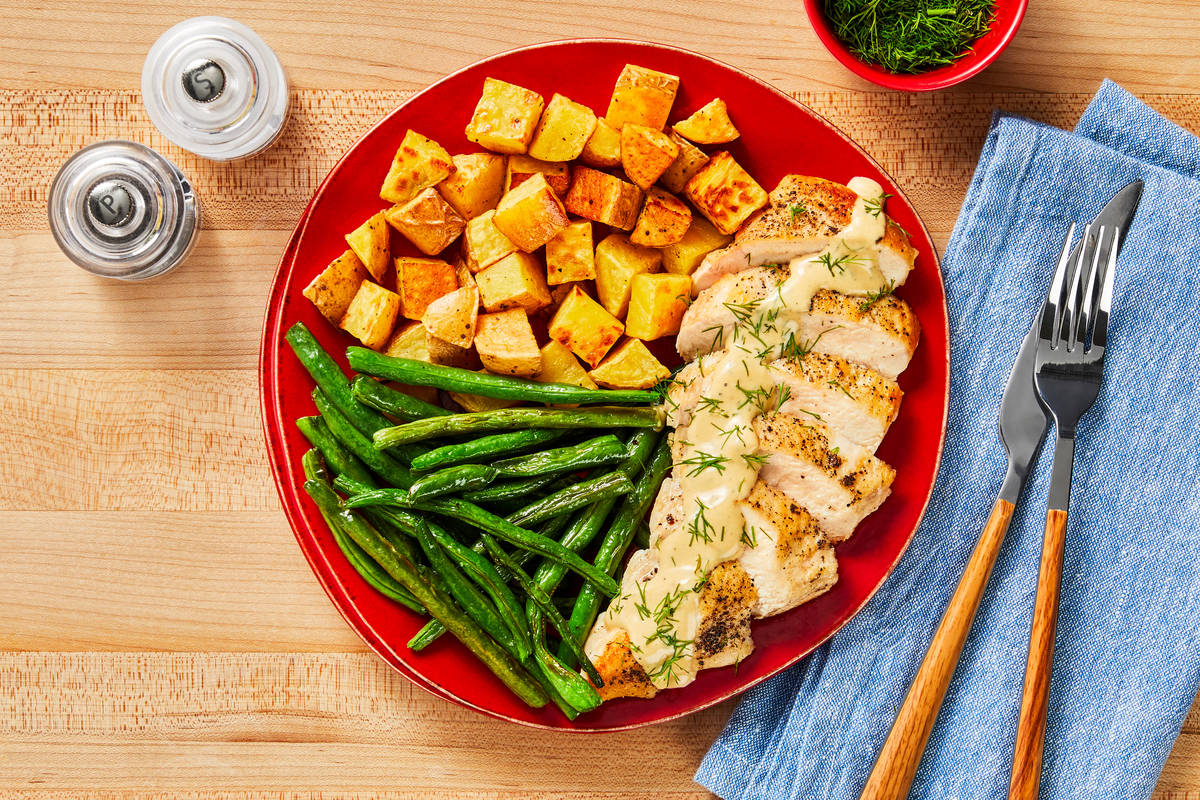 Creamy Dijon Dill Chicken