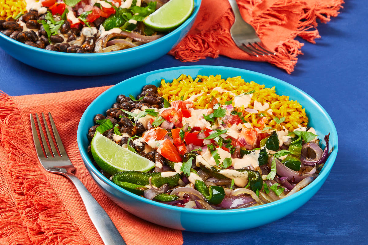 Cuban-Style Black Bean & Rice Bowls