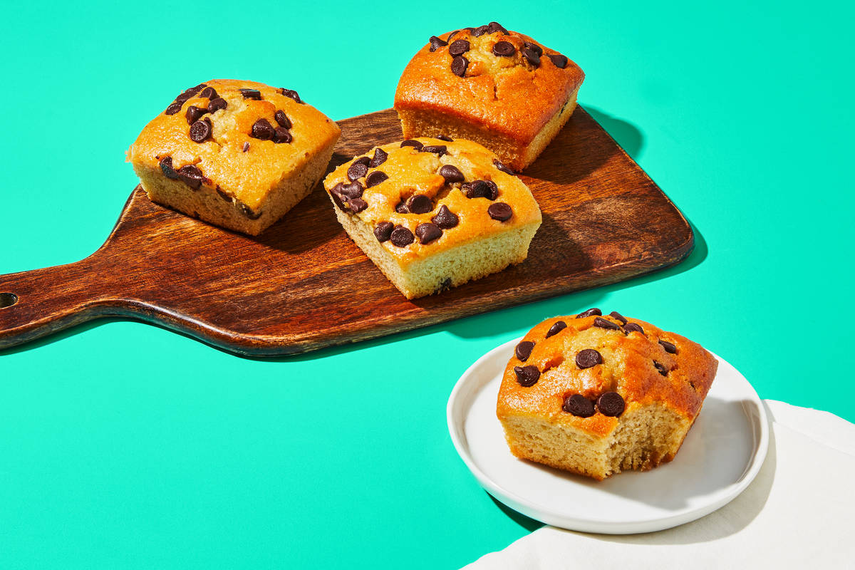 Chocolate Chip Banana Muffins