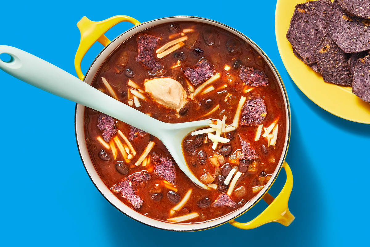 One-Pot Beef & Black Bean Soup