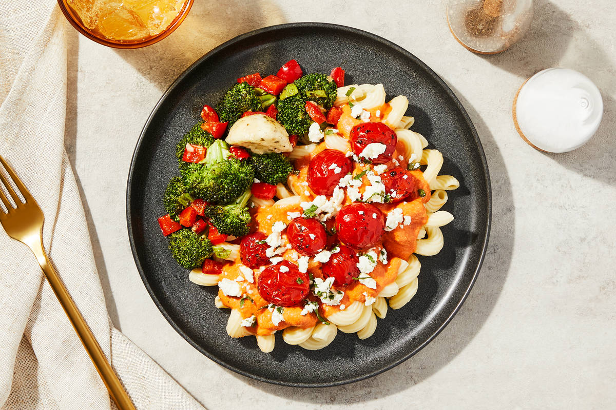 Roasted Tomato & Feta Cavatappi