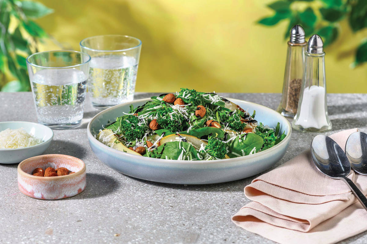 Baby Broccoli & Pear Salad
