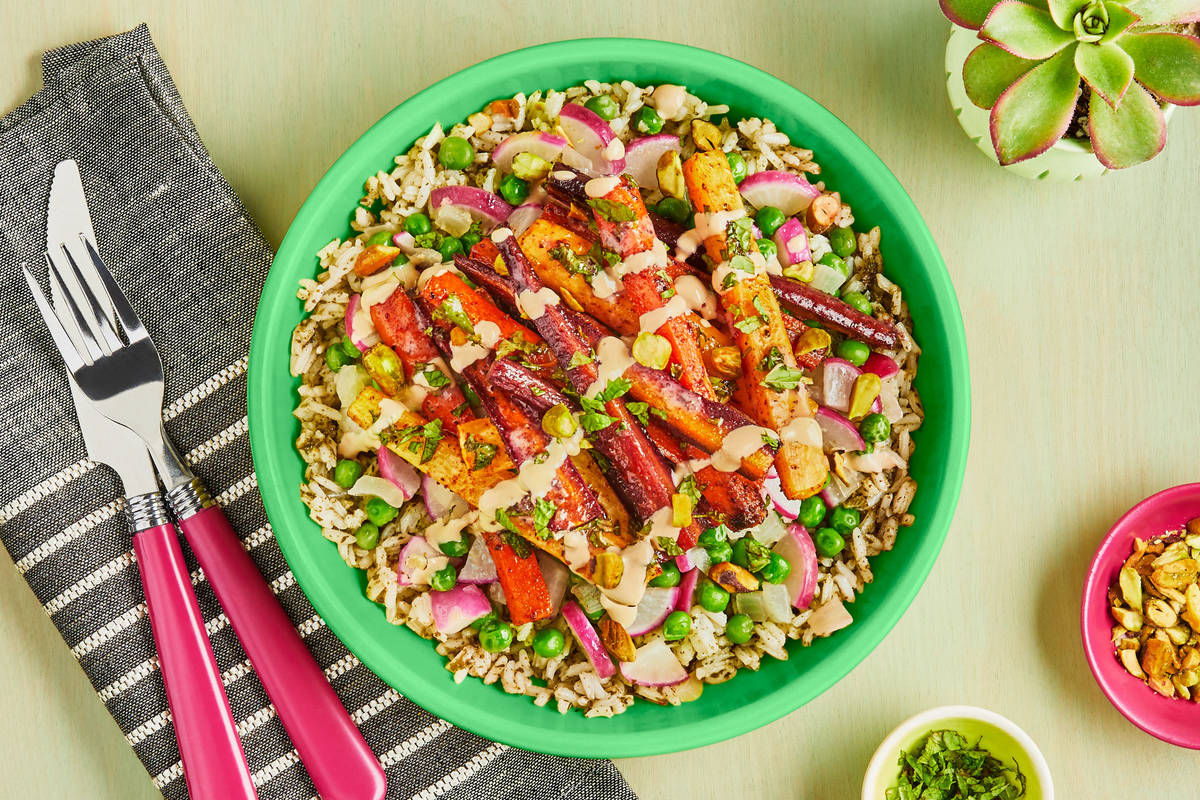 Moroccan Carrots & Rice