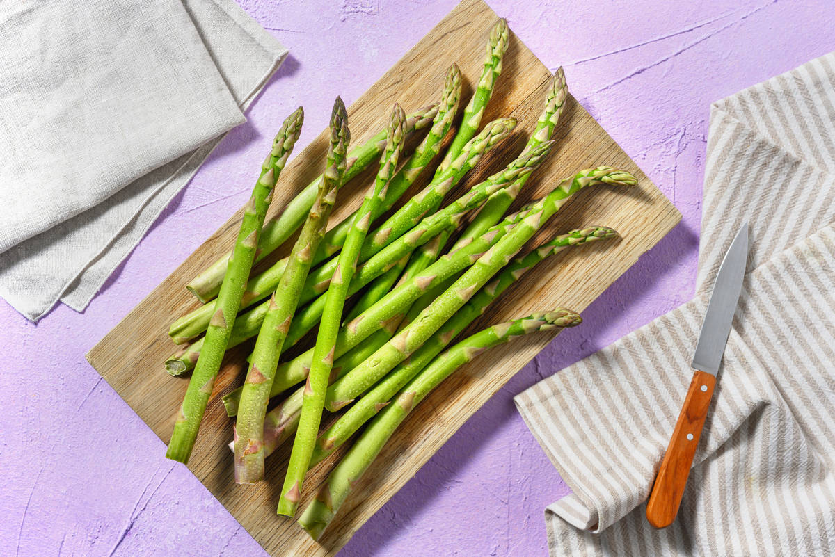 Weißer Spargel