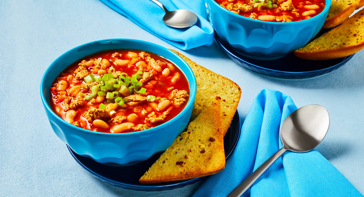Chicken Sausage & White Bean Soup