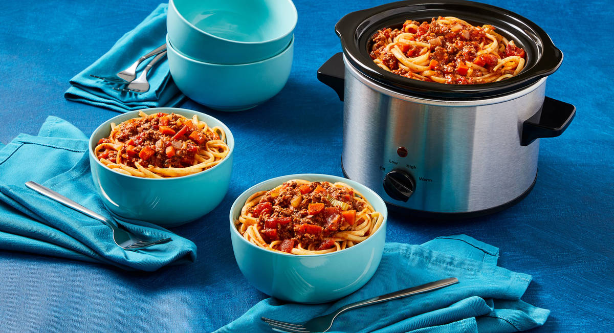 Slow Cooker Beef Bolognese
