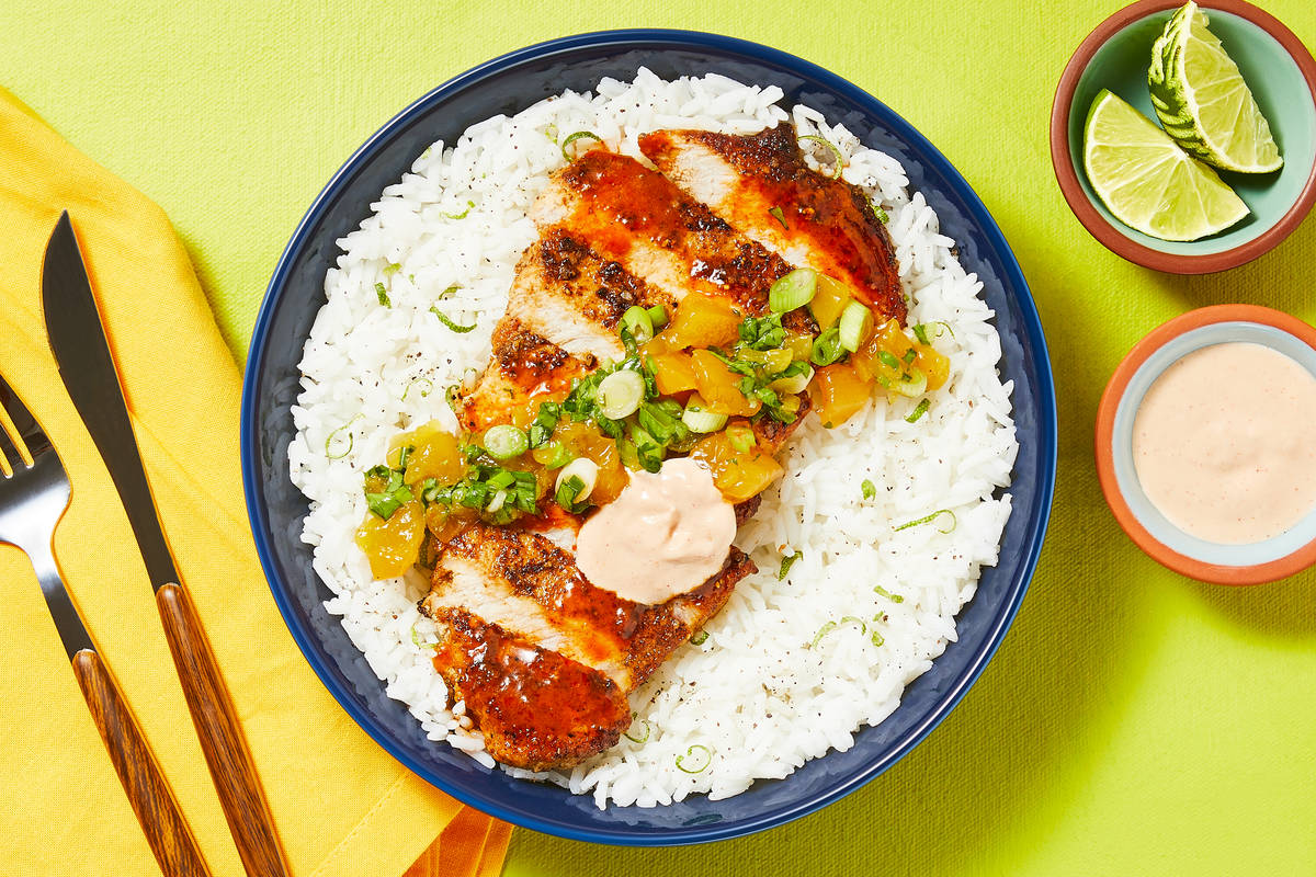 Tex-Mex Organic Chicken with Mango Salsa