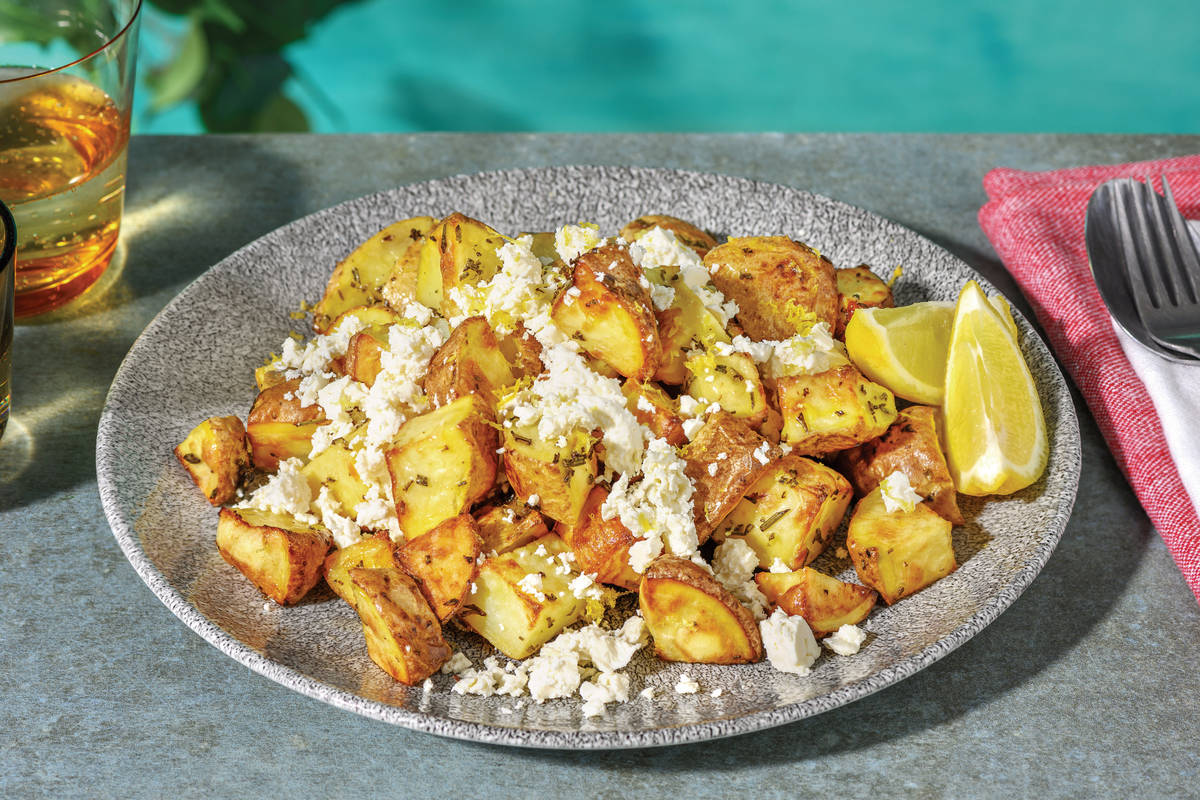 Roasted Potatoes & Creamy Fetta