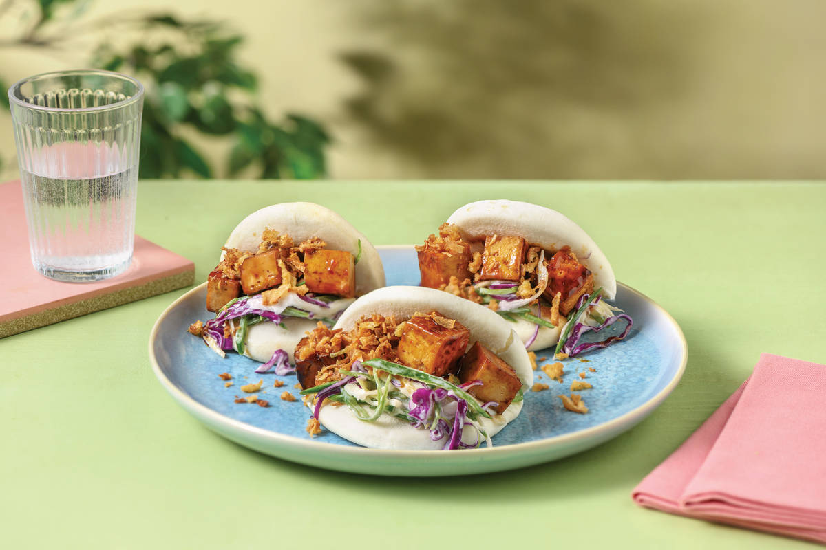 Sweet Chilli Tofu Bao Buns