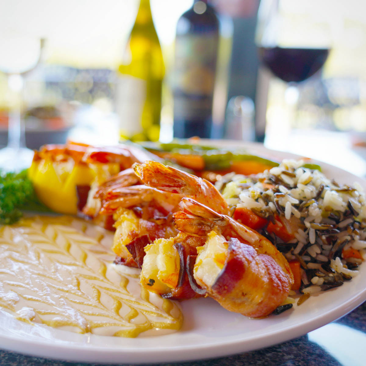 Bacon-Wrapped Jumbo Shrimp