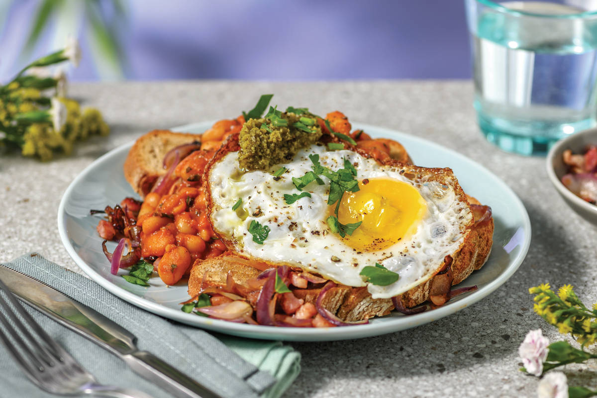 Big Brekky Bacon & Tomato Beans