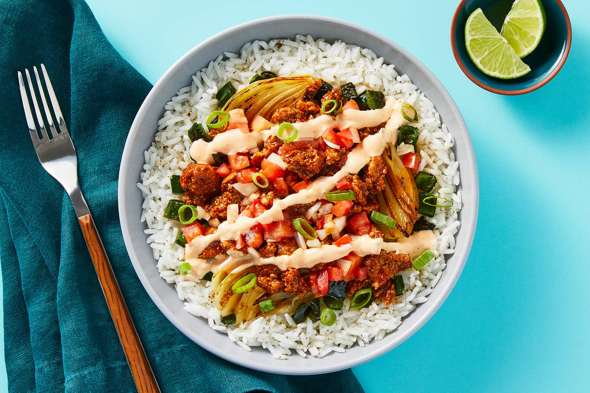 Saucy Turkey Burrito Bowls