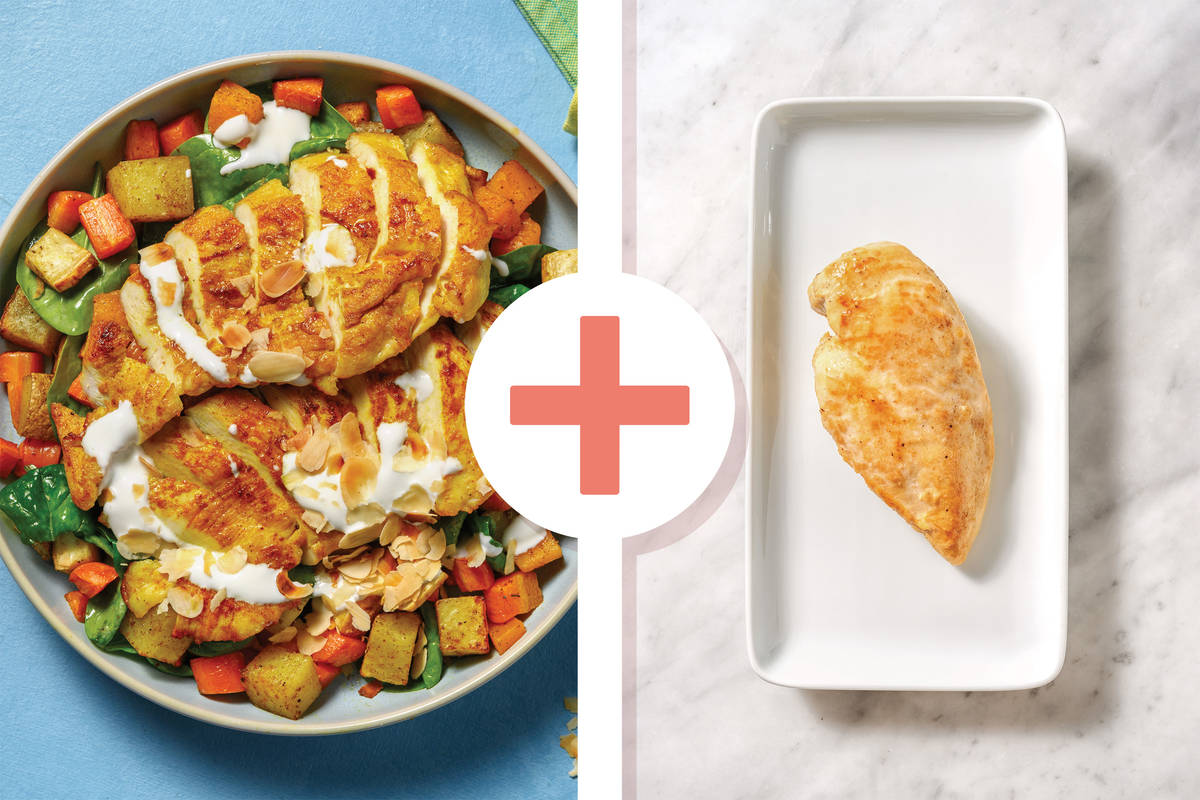 Double Chermoula-Spiced Chicken & Garlic Yoghurt