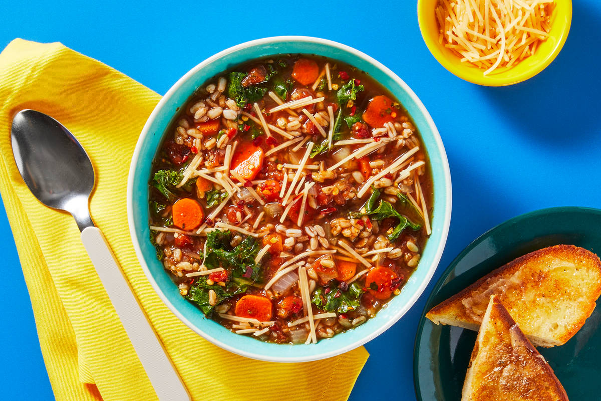 Vegetable & Chicken Sausage Soup