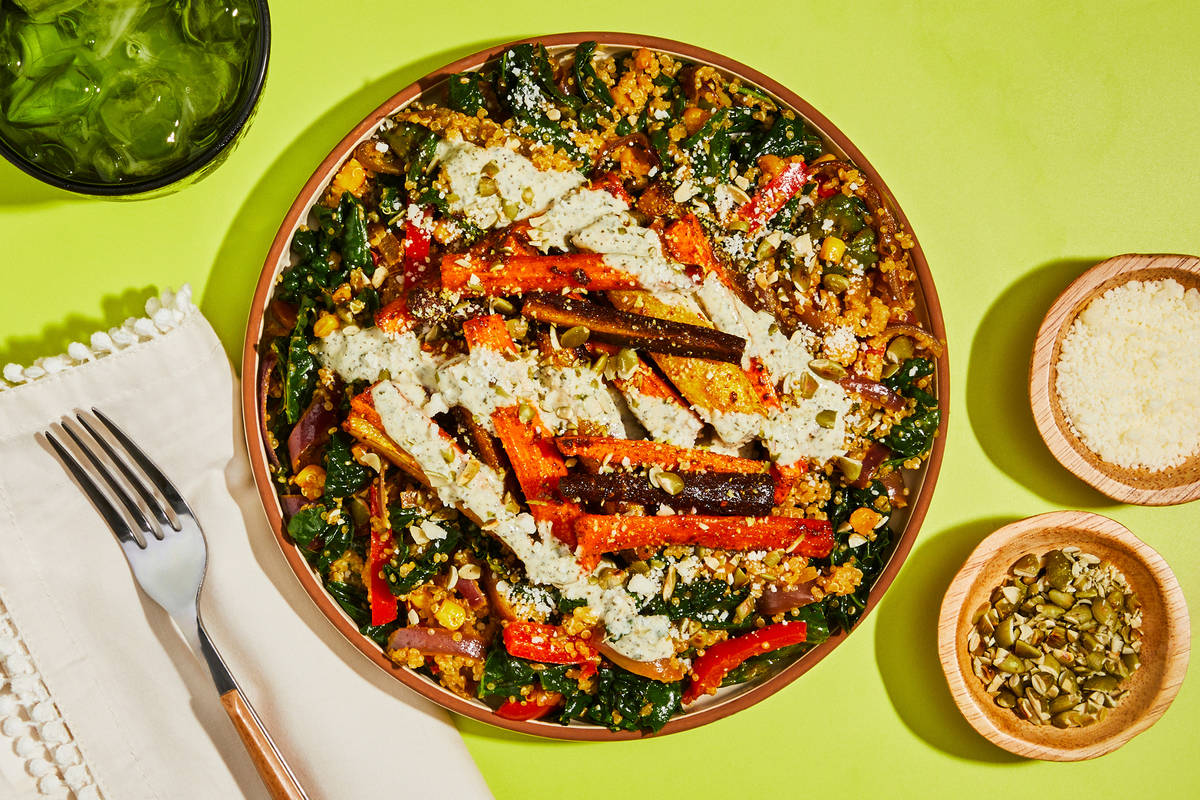 Peruvian-Style Carrots with Organic Chicken