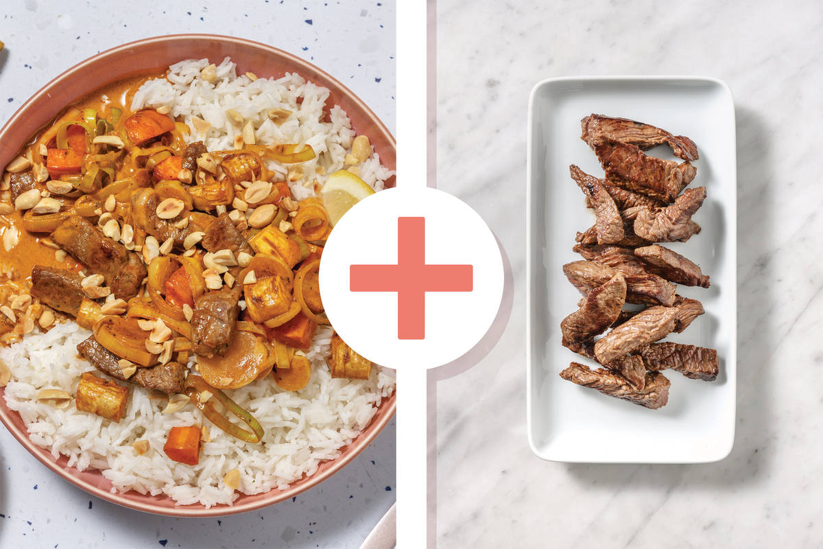 Sri Lankan Double Beef & Leek Coconut Curry