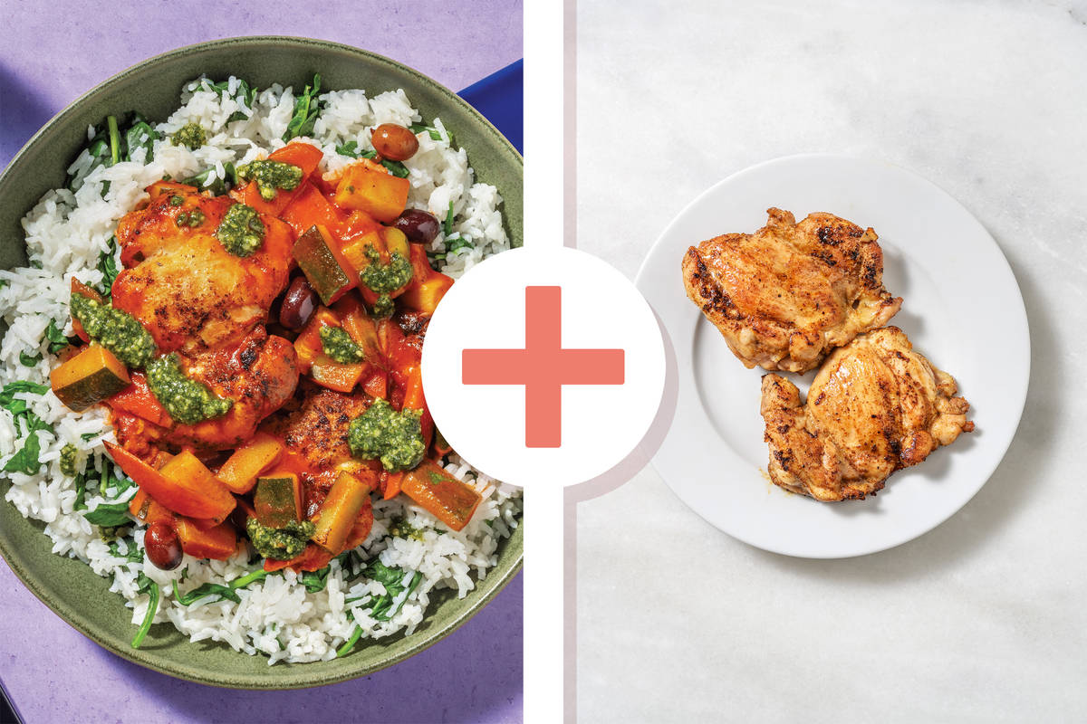 Double Sicilian-Style Chicken & Spinach Rice