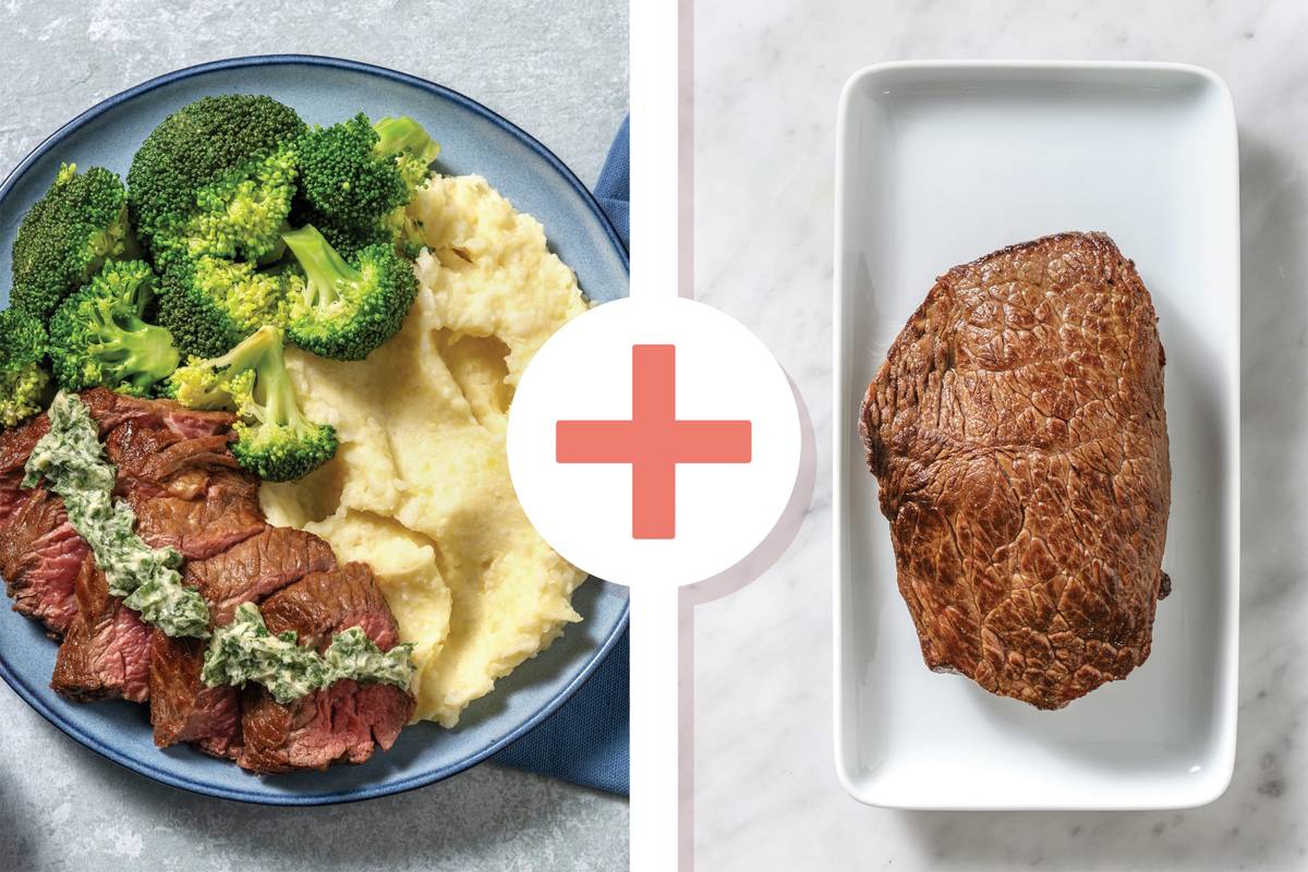 Rump Steak How To Cook A Thick Steak Rump Steak Recipe BBC Food