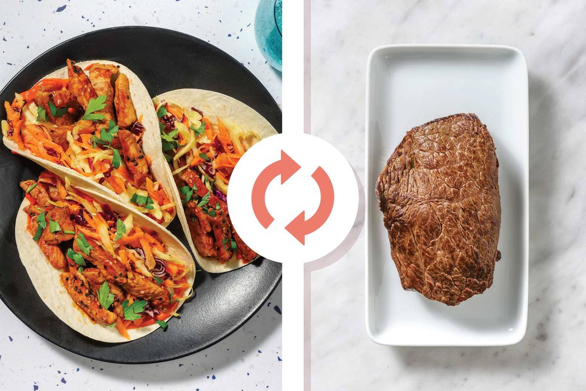 Sichuan Garlic Beef Rump Tacos