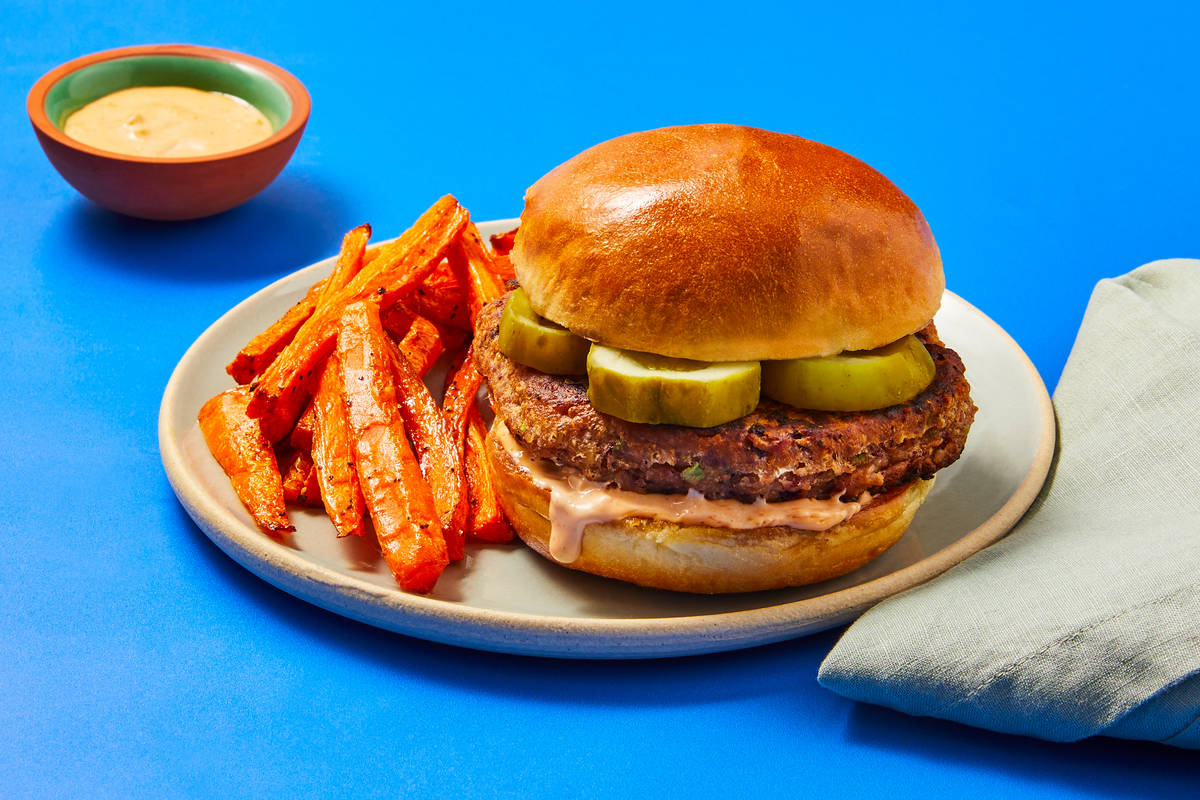 Crispy Cajun Red Bean Burgers