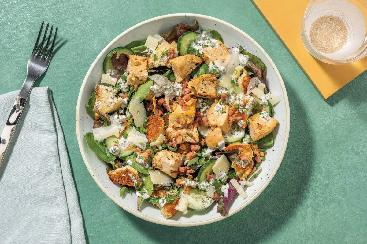 Chicken & Bacon Caesar Salad