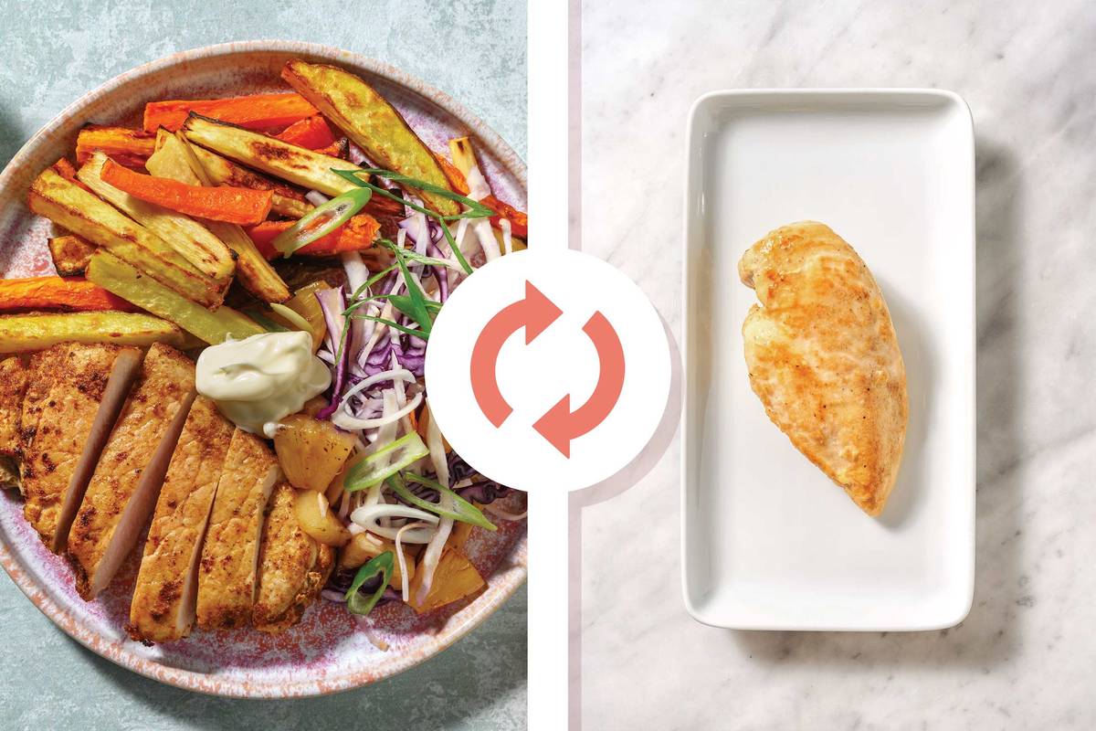 Honey Cajun Chicken & Veggie Fries