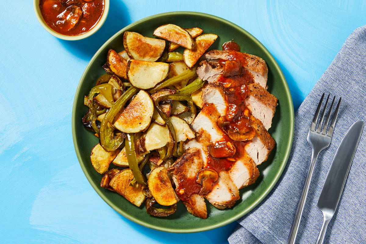 Chicken with Mushroom Marinara
