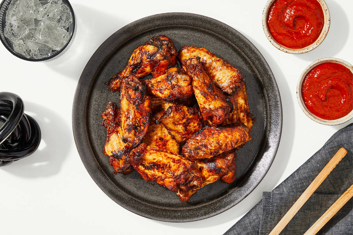 Harissa-Spiced Chicken Wings