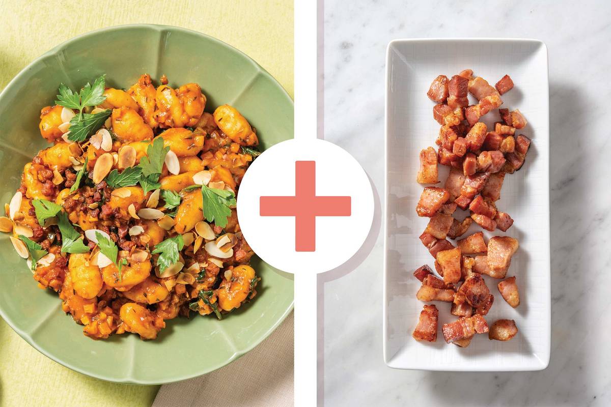 Double Plant-Based Bac'n Gnocchi