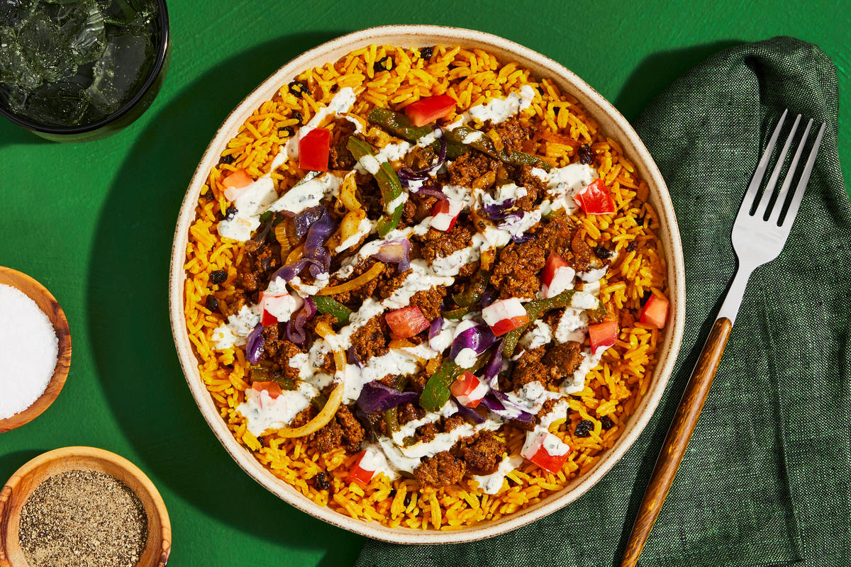 Peruvian-Style Turkey Bowls with Ají Verde