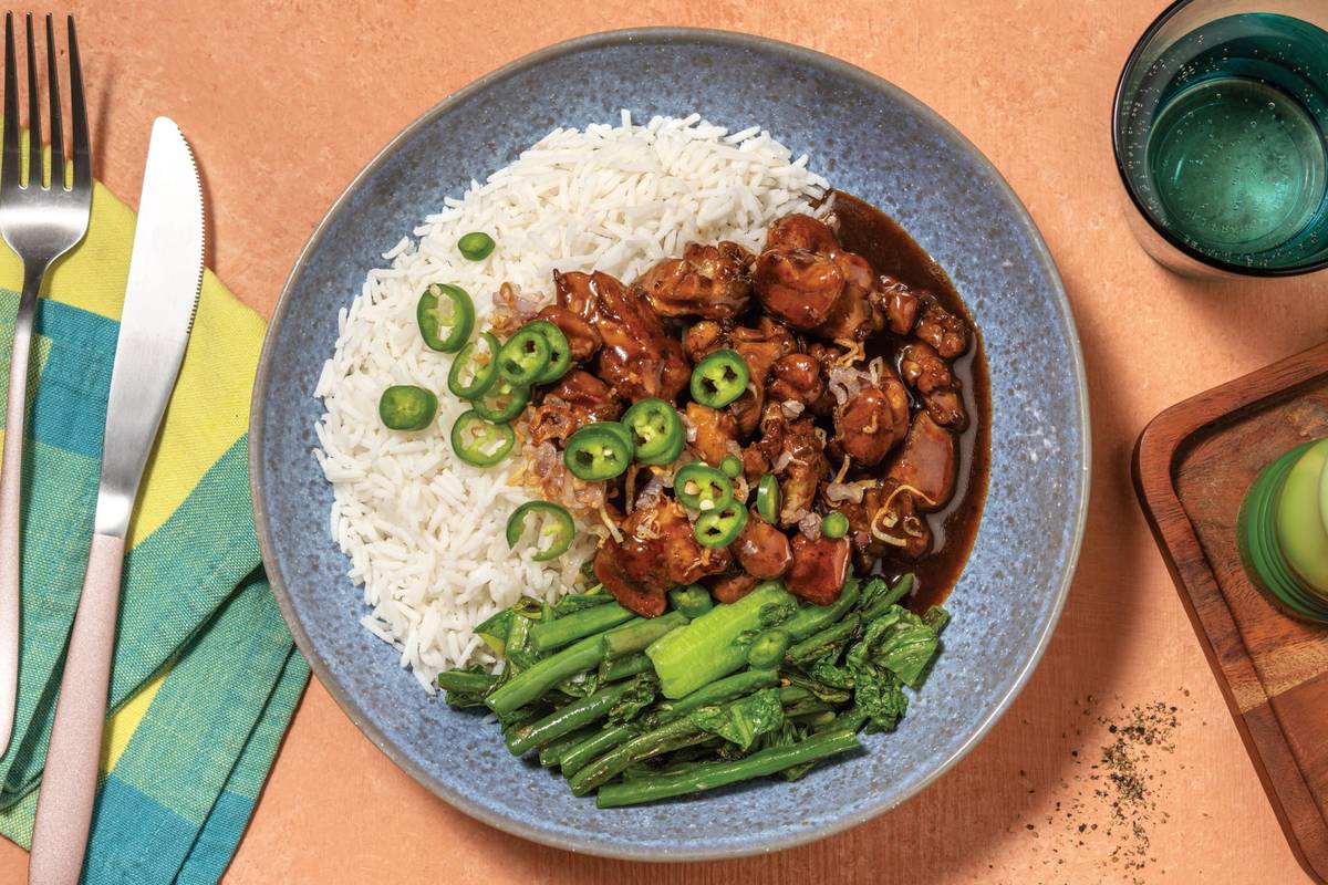 Double Sticky Sweet & Sour Tamarind Chicken