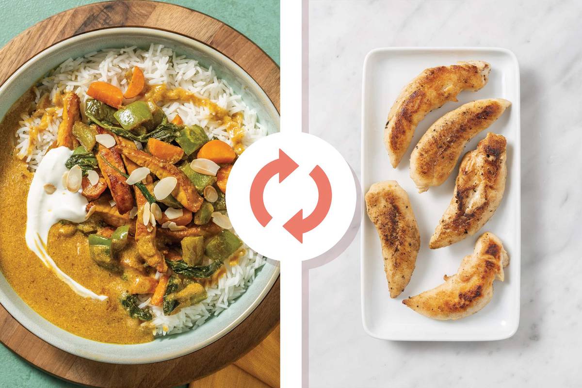Indian Chicken & Veggie Curry