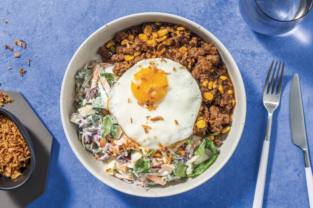 One-Pan Vietnamese-Style Beef Bowl
