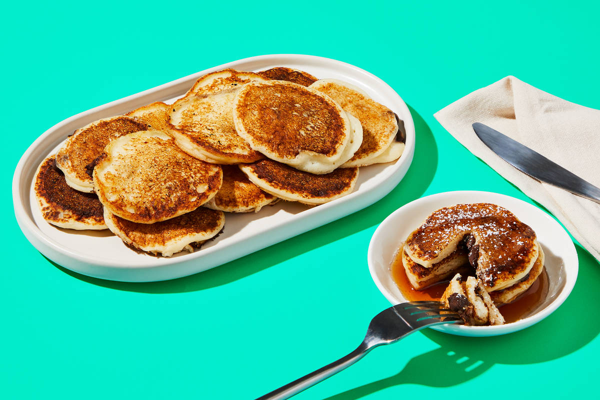 Mini Chocolate Chip Pancakes