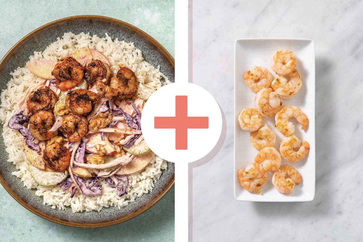 Baja-Style Double Blackened Prawns 